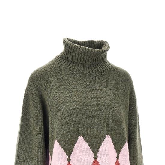 26FW 발렌타인 니트웨어 B1P6515K008 Green - BALLANTYNE
