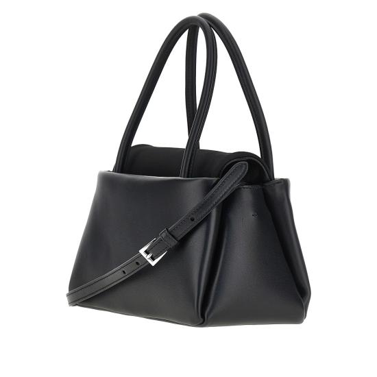 26FW 프라다 패시지 스몰 가죽 백 1BA501VOPO2G52 Black - PRADA