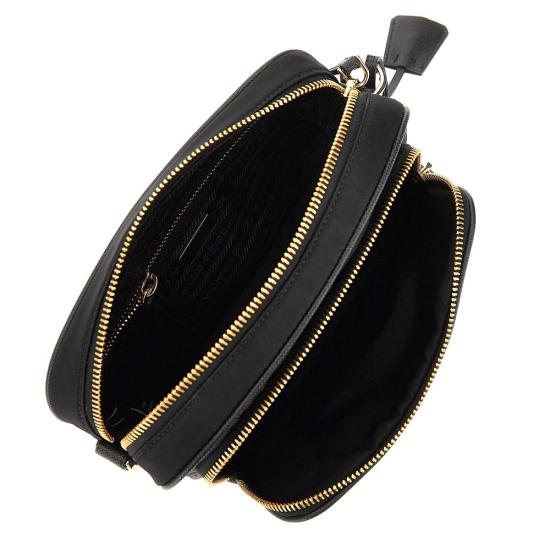 26FW 프라다 리나일론 렉탱글 숄더백 1BH226VOOOR064 Black - PRADA