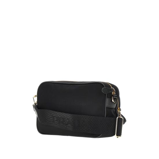 26FW 프라다 리나일론 렉탱글 숄더백 1BH226VOOOR064 Black - PRADA