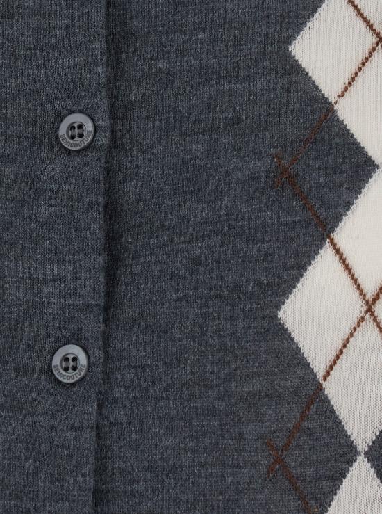 26FW 세미쿠튀르 가디건 Y6WC73 GRAY - SEMI-COUTURE