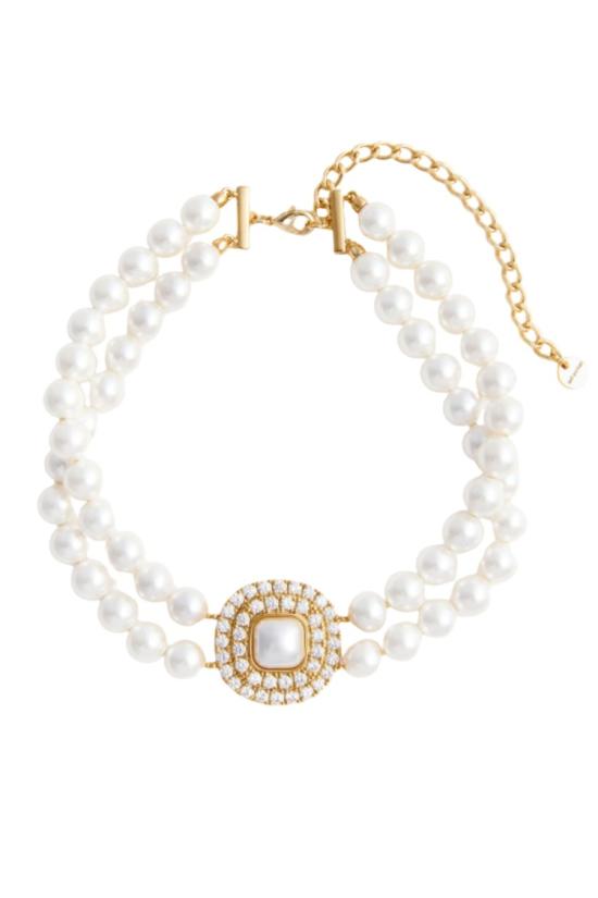 26FW 셀프 포트레이트 팔찌 PF26608N 099 White