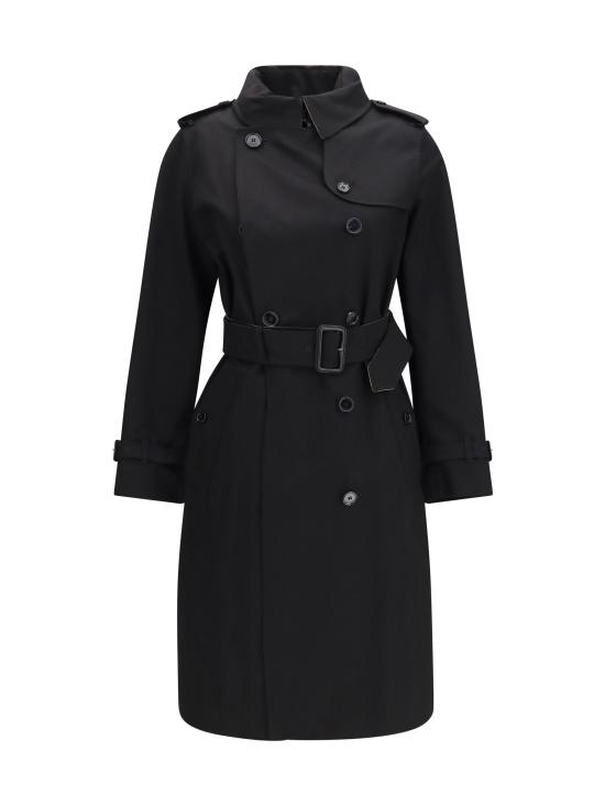 26FW 버버리 트렌치 코트 8135483 BLACK - BURBERRY