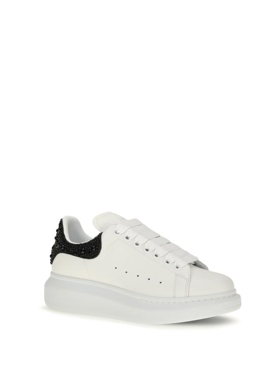  알렉산더 맥퀸 스니커즈 오버사이즈 스웨이드 힐  샌드 - ALEXANDER MCQUEEN