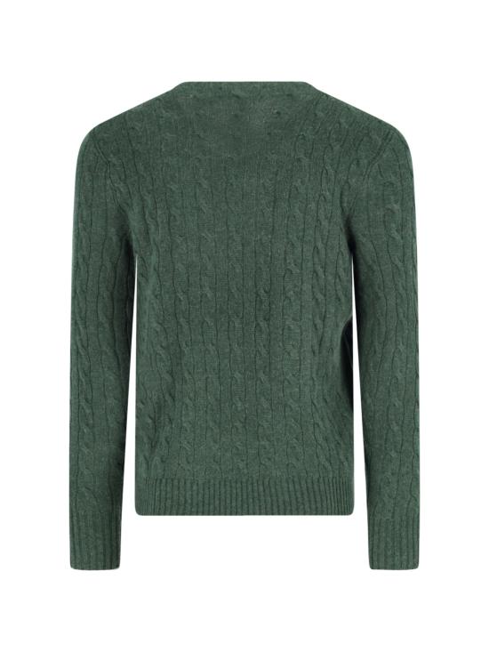 26FW 폴로 랄프로렌 케이블 니트 스웨터 710 876762 507 GREEN - POLO RALPH LAUREN