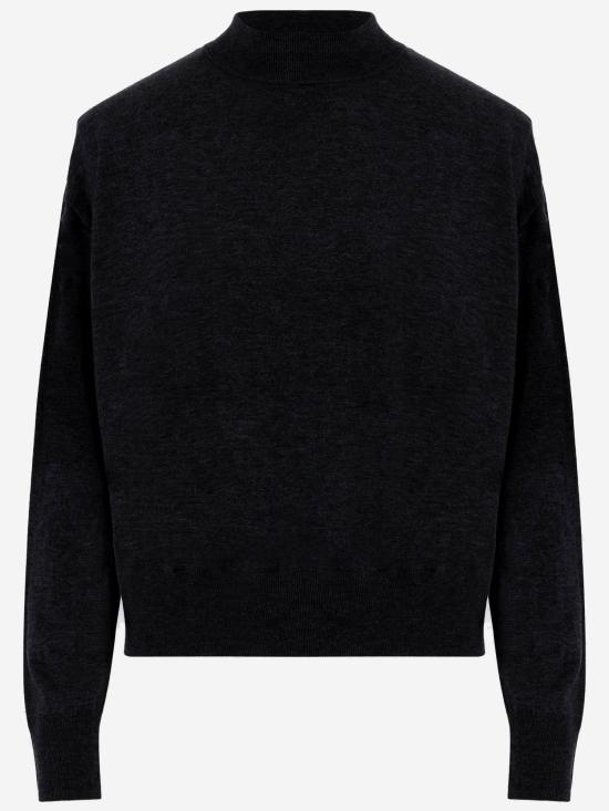 26FW 더프랭키샵 스웨터 KNFS22788 BLACK - THE FRANKIE SHOP