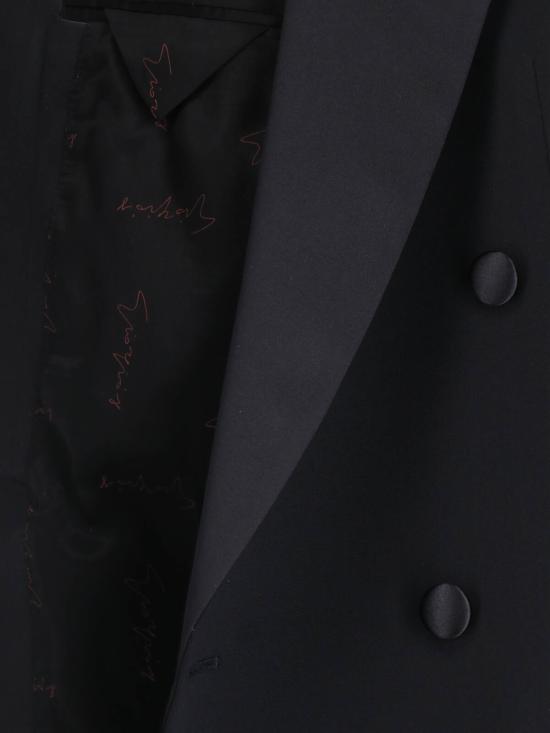 26FW 조르지오 아르마니 수트 자켓 GM004579 TE10043 UC001 BLACK - GIORGIO ARMANI