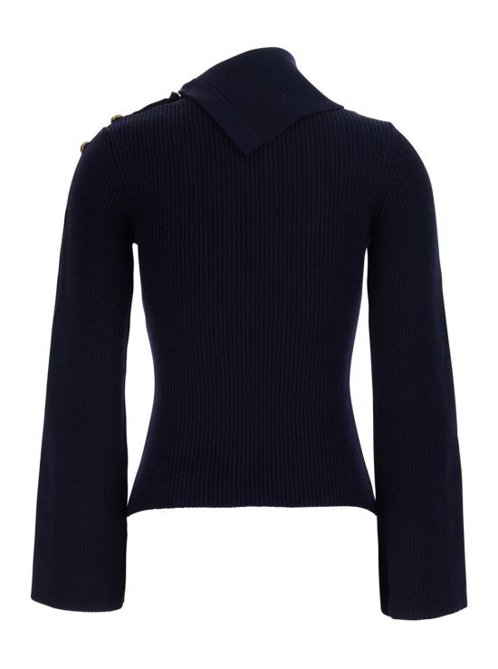 26FW 엘리자베타프랜치 스웨터 MK03S66E2 NAVY - ELISABETTA FRANCHI