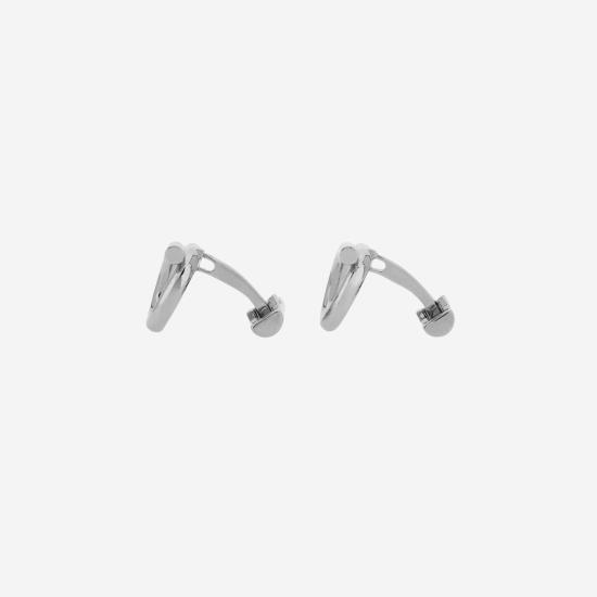 26FW 살바토레 페라가모 커프스 링크/타이 홀더 770381 SILVER - SALVATORE FERRAGAMO