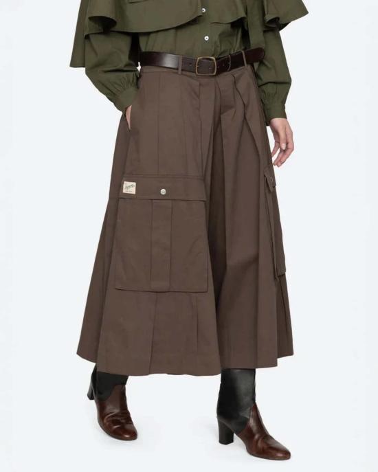  씨뉴욕 크롭 팬츠 AW26 048 BROWN - SEA NY