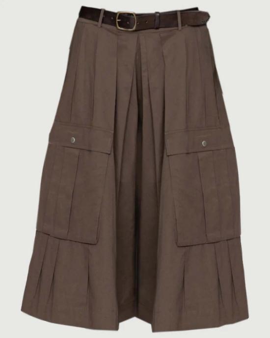  씨뉴욕 크롭 팬츠 AW26 048 BROWN