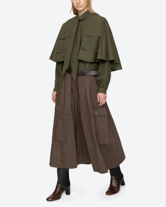  씨뉴욕 크롭 팬츠 AW26 048 BROWN - SEA NY