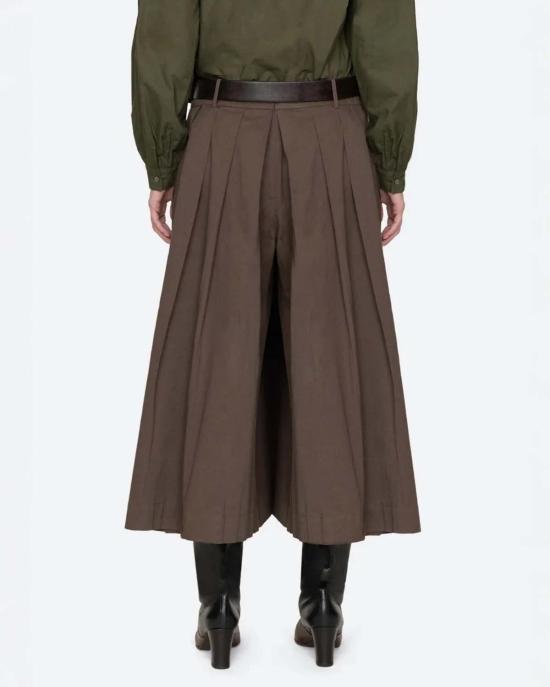  씨뉴욕 크롭 팬츠 AW26 048 BROWN - SEA NY
