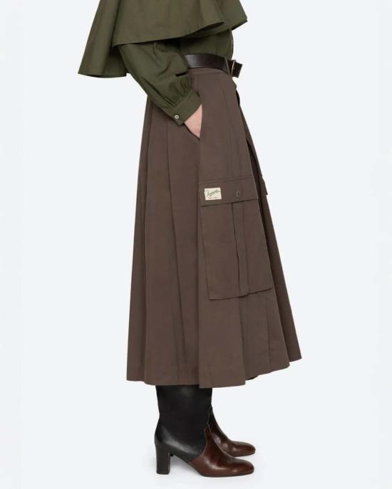  씨뉴욕 크롭 팬츠 AW26 048 BROWN - SEA NY