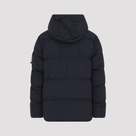 26FW 스톤 아일랜드 크링클 렙스 NY 패딩 재킷 L2S15 4100037 S0A23 V0020 NAVY BLUE DOM - STONE ISLAND