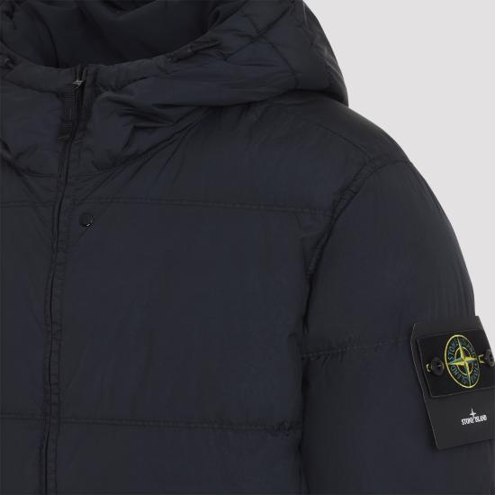 26FW 스톤 아일랜드 크링클 렙스 NY 패딩 재킷 L2S15 4100037 S0A23 V0020 NAVY BLUE DOM - STONE ISLAND