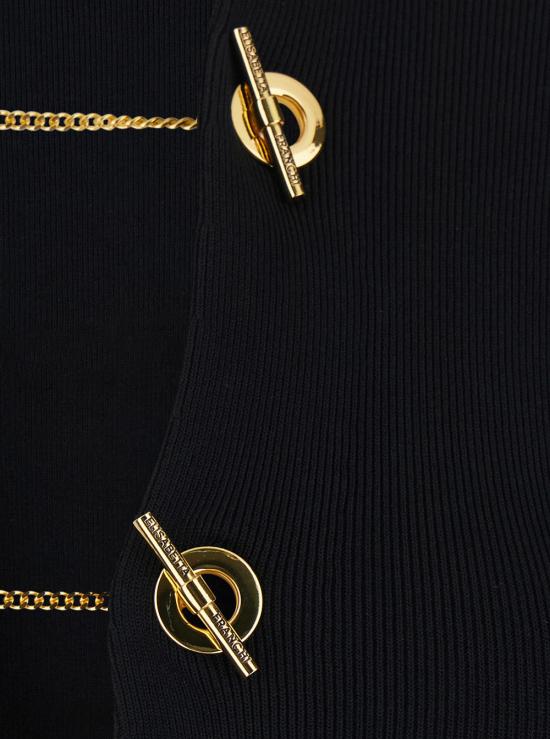 26FW 엘리자베타프랜치 바디수트 티셔츠 BK06S66E2 BLACK - ELISABETTA FRANCHI