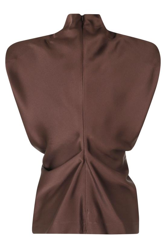 26FW 페데리카 토시 탑 31110 311 099 Brown - FEDERICA TOSI