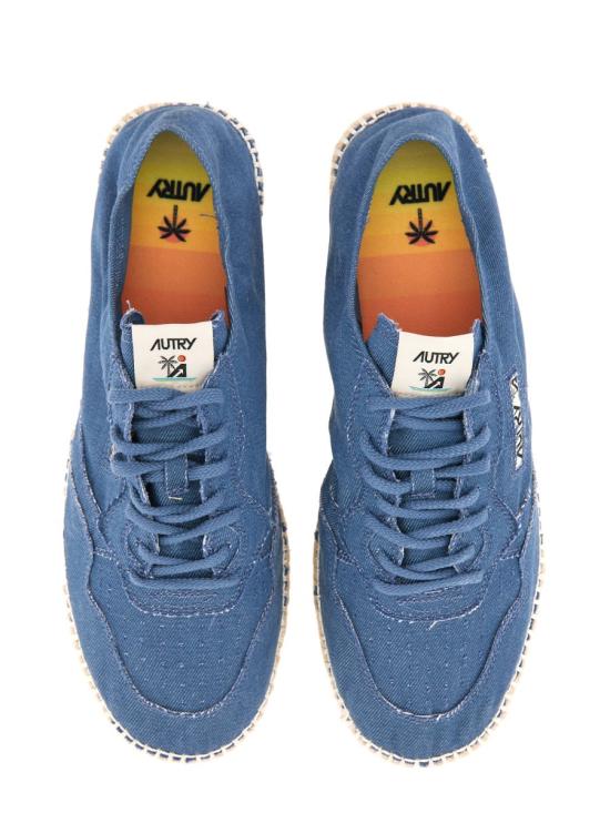 25FW 오트리 샌디 에스파드릴라 캔버스 ESLM CV05 BLUE - AUTRY