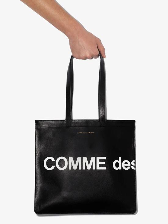 26FW 꼼데가르송 휴즈 로고 레터링 SA9001HL BLACK - COMME DES GARCONS
