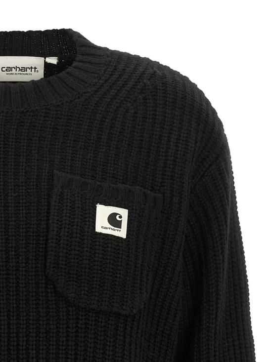 26FW 칼하트 WIP 미라 스웨터 I035382 89XX BLACK - CARHARTT WIP