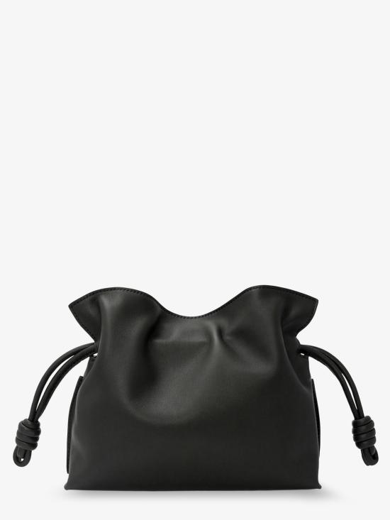 26FW 로에베 나파 카프스킨 미니 플라멘코 클러치 A411FC2XA6 BLACK - LOEWE