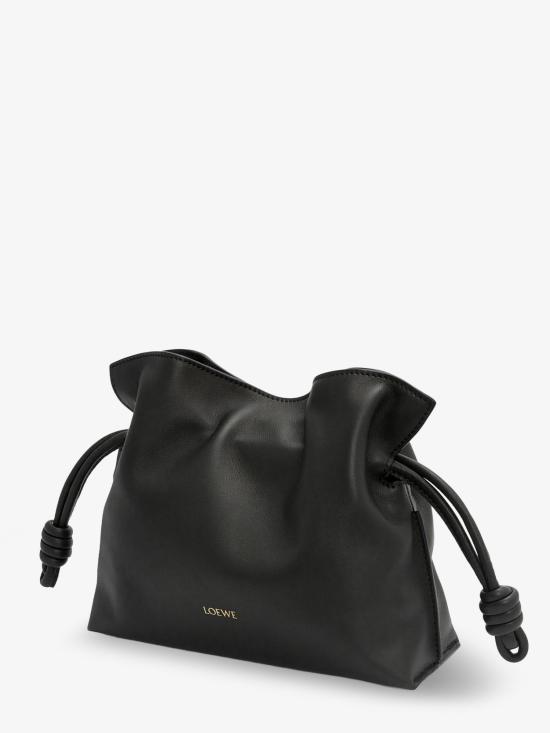 26FW 로에베 나파 카프스킨 미니 플라멘코 클러치 A411FC2XA6 BLACK - LOEWE