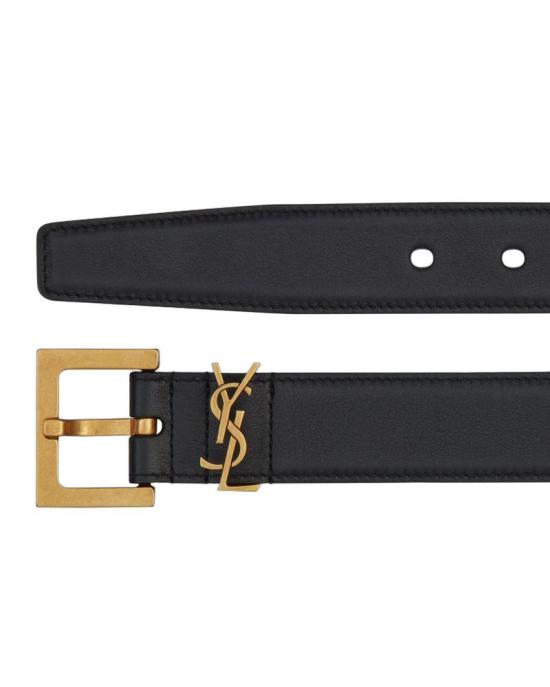  생로랑 벨트 MASTER 634437 BOO0W 1000 Saint Laurent BLACK - SAINT LAURENT