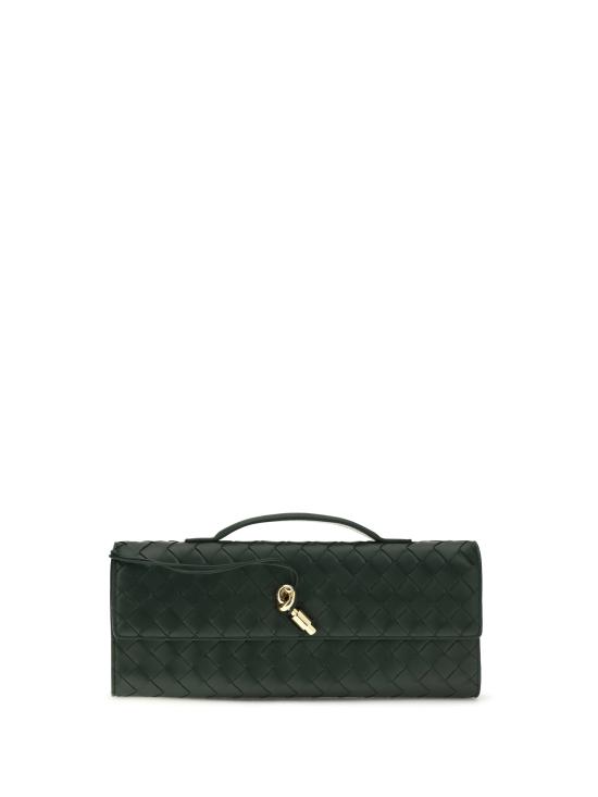 26FW 보테가베네타 안디아모 클러치 741511VCPP3 GREEN - BOTTEGA VENETA