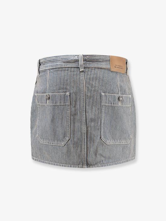 26FW 이자벨마랑에뚜왈 스커트 JU0506FA BLUE - ISABEL MARANT ETOILE
