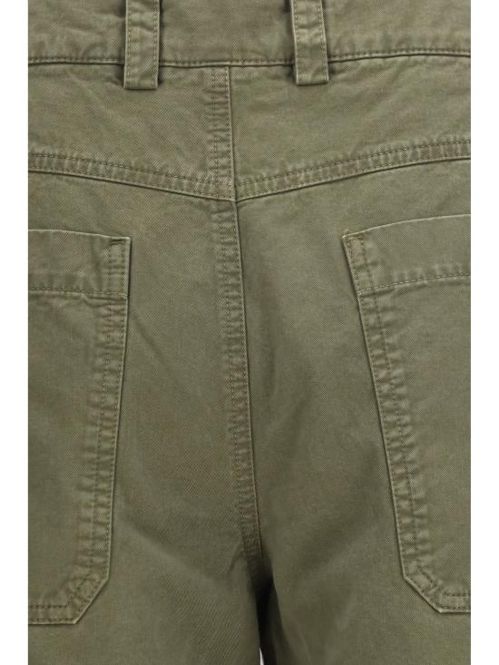 26FW 오프화이트 팬츠 OMCF04RF26FAB00130 GREEN - OFF WHITE