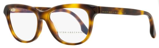  빅토리아 베컴 안경 직사각형 VB2607 215 55mm 플라스틱(아세테이트) , 호피무늬 - VICTORIA BECKHAM