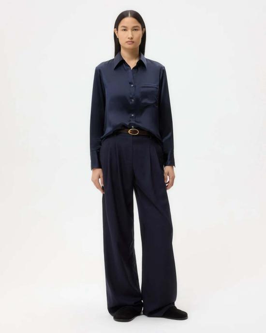  티더블유피 스트레이트 팬츠 G527908 W696 BLUE