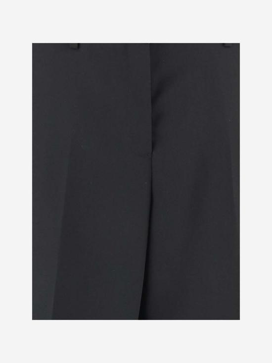  질샌더 스트레이트 팬츠 질 샌더 테일러드 울 개버딘 팬츠 블랙 - JIL SANDER