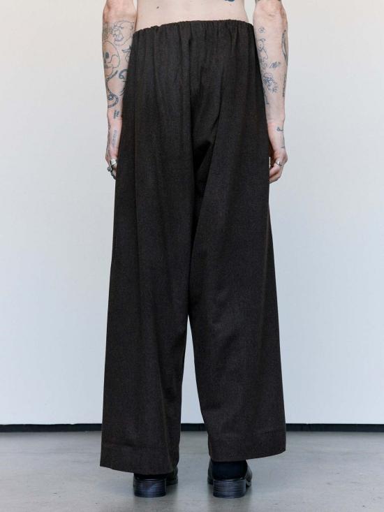  가브리엘라 콜 가먼츠 스트레이트 팬츠 310호 헤비 울 크로스 팬츠 - GABRIELA COLL GARMENTS