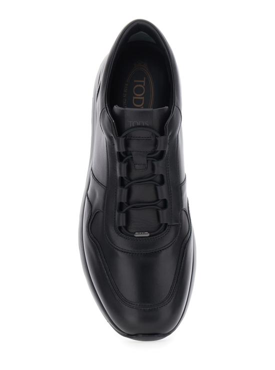  토즈 스니커즈 로우탑 가죽  블랙 - TODS