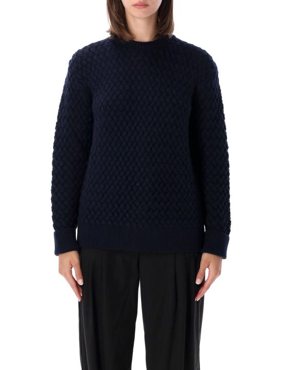 26FW 보테가베네타 스웨터 A0021K V6UI0 4071 NAVY BLUE DOM