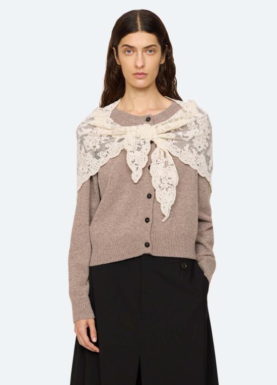  씨뉴욕 가디건 AW26 096 TAUPE - SEA NY