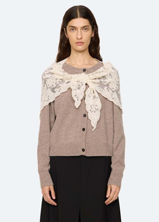  씨뉴욕 가디건 AW26 096 TAUPE - SEA NY