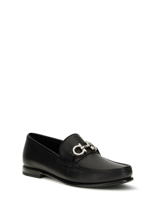  살바토레 페라가모 로퍼 페라가모 간치니 오너먼트  블랙 - SALVATORE FERRAGAMO