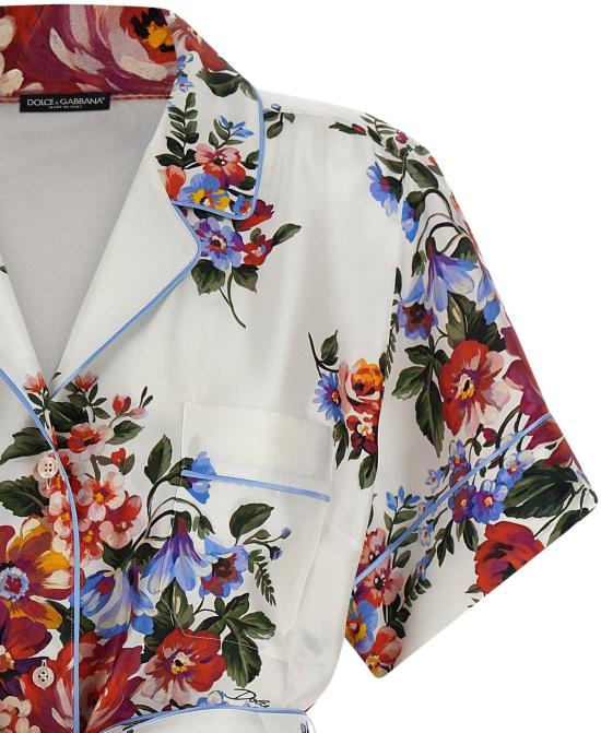  돌체앤가바나 긴팔 티셔츠 15783604617502 WHITE - DOLCE & GABBANA