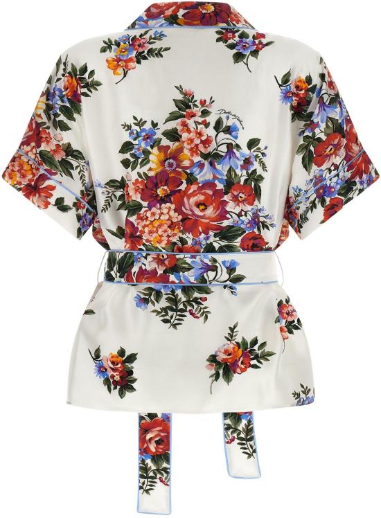  돌체앤가바나 긴팔 티셔츠 15783604617502 WHITE - DOLCE & GABBANA