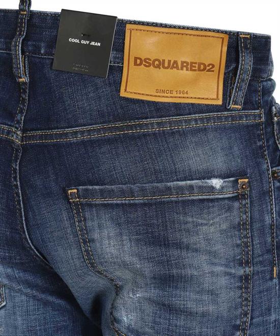  디스퀘어드2 데님 팬츠 Dsquared2 쿨 가이 5포켓 스키니 진 데님 - DSQUARED2