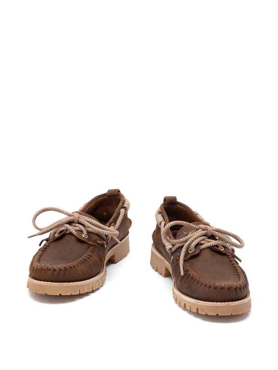 26FW 골든구스 왁스드 스웨이드 크루즈 로퍼 GMF01048F0081925537255372 Brown - GOLDEN GOOSE