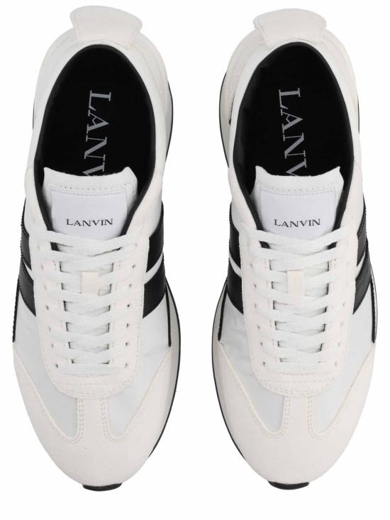 25FW 랑방 스니커즈 FUSKBUMPNYLOH250010 White - LANVIN
