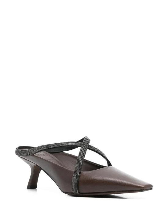  브루넬로 쿠치넬리 힐/펌프스 MZSLC2967C9122 BROWN - BRUNELLO CUCINELLI