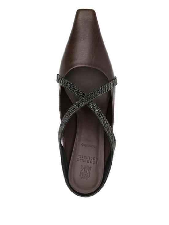  브루넬로 쿠치넬리 힐/펌프스 MZSLC2967C9122 BROWN - BRUNELLO CUCINELLI