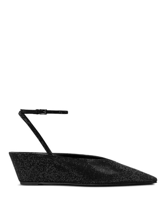 25FW 토리버치 파베 웨지 펌프스 174683006 BLACK