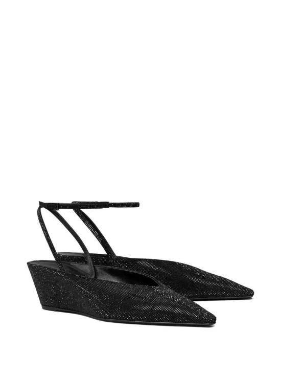 25FW 토리버치 파베 웨지 펌프스 174683006 BLACK - TORY BURCH