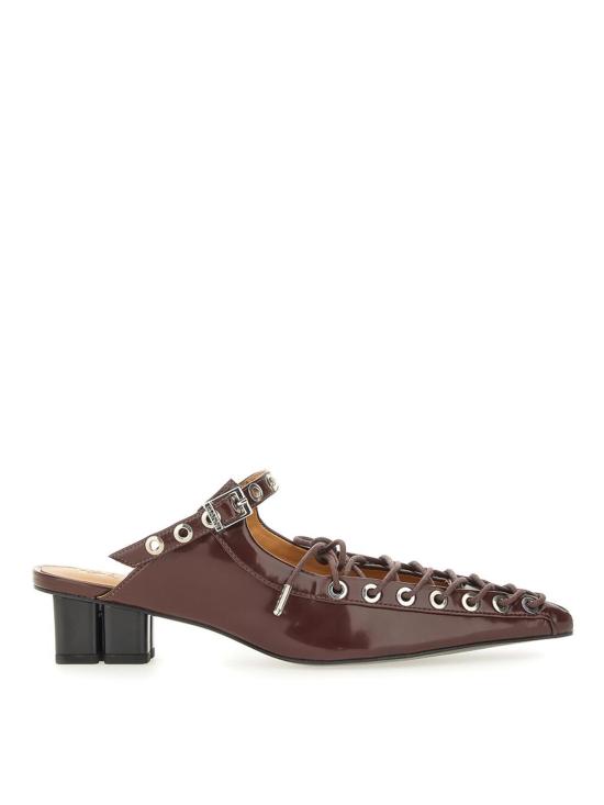 25FW 가니 뮬/슬리퍼 S3039730 Dark Red